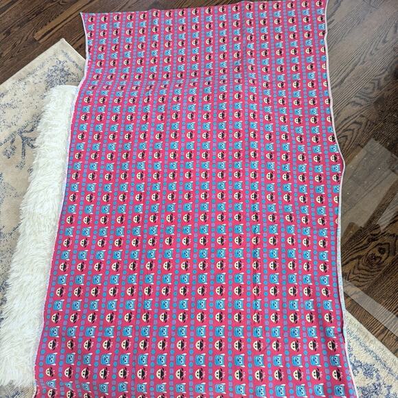 Pixar Monsters INC. Kitty Boo Fabric Jersey Stretch Halloween 37 x 56 - Picture 3 of 3